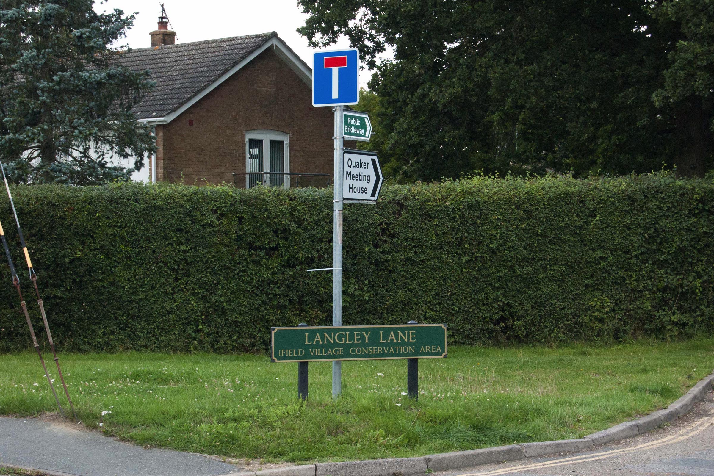 signs on corner